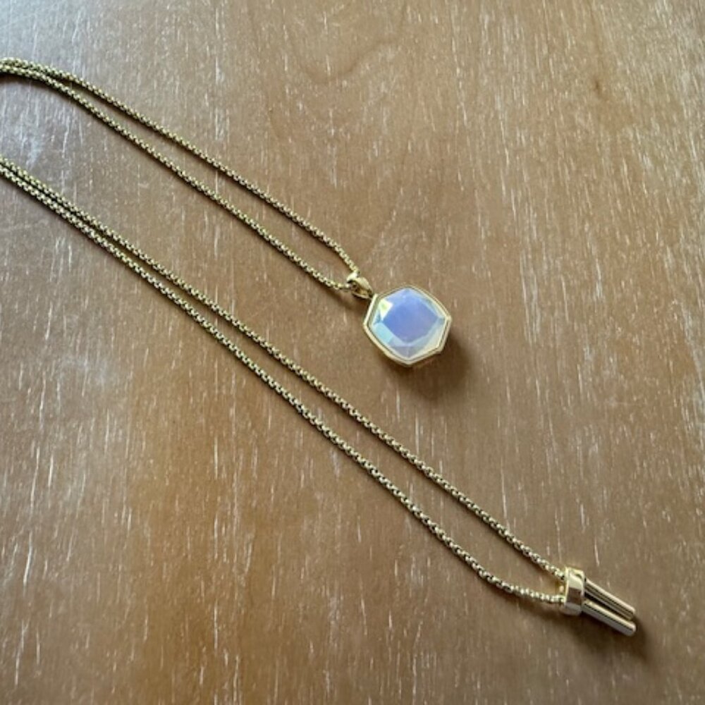 Kendra Scott Dichroic glass Necklace